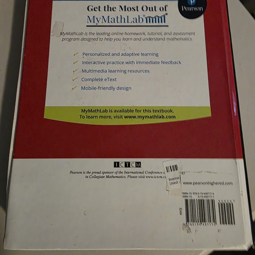 Intermediate Algebra Textbook - Picture 2 of 2